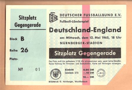 W.GERMANY v ENGLAND