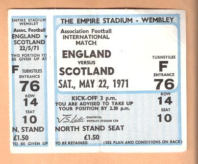 ENGLAND v SCOTLAND