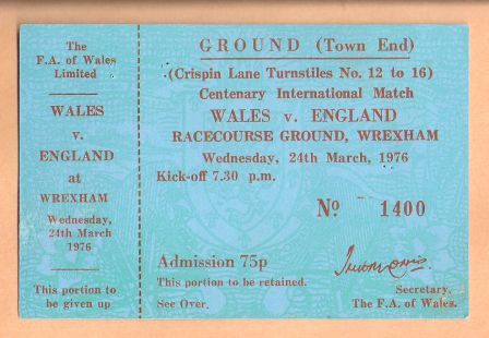WALES v ENGLAND