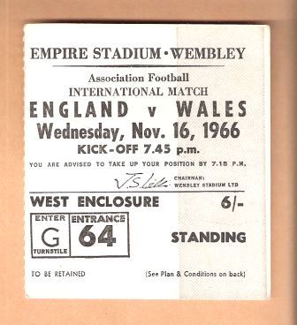 ENGLAND v WALES