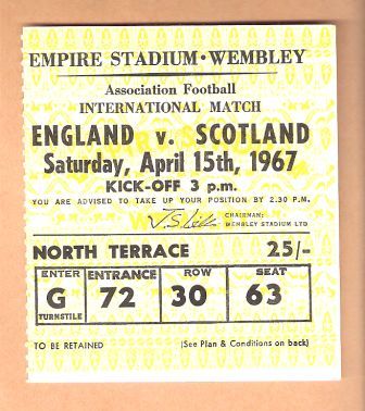 ENGLAND v SCOTLAND