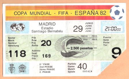 WEST GERMANY v ENGLAND