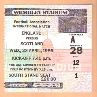 ENGLAND v SCOTLAND