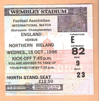 ENGLAND v N.IRELAND
