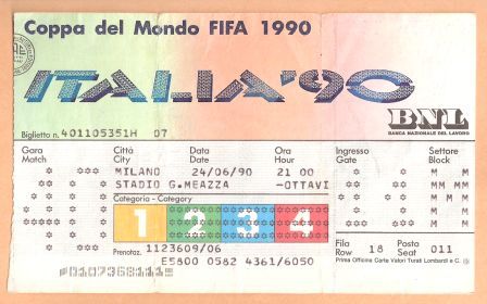 WEST GERMANY v NETHERLANDS. Last 16.