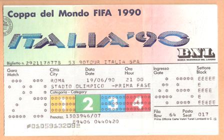 ITALY v CZECHOSLOVAKIA