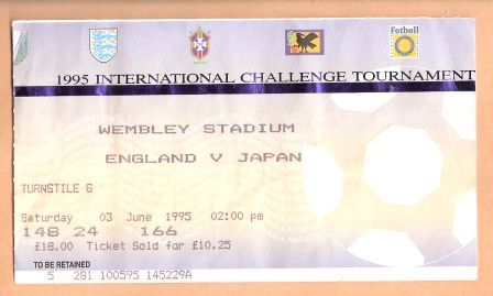 ENGLAND v JAPAN