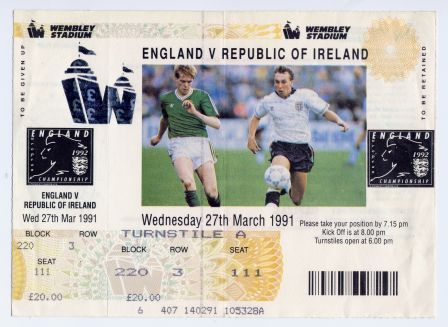 ENGLAND v REP. IRELAND