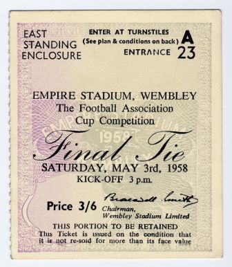 Bolton V Man Utd Final-ticket