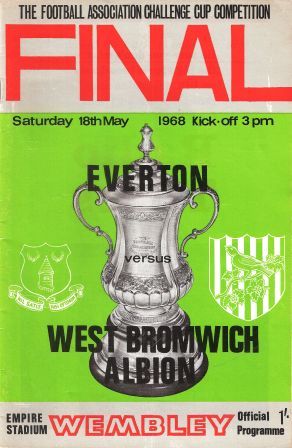 West Brom V Everton Final-programme