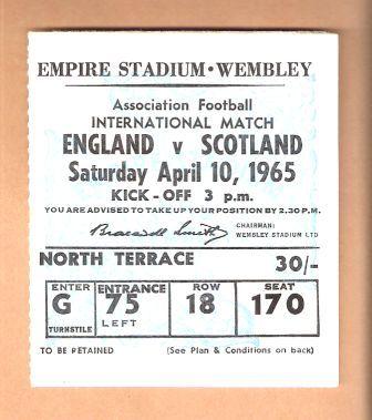 ENGLAND v SCOTLAND