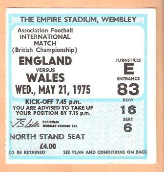 ENGLAND v WALES