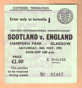 SCOTLAND v ENGLAND