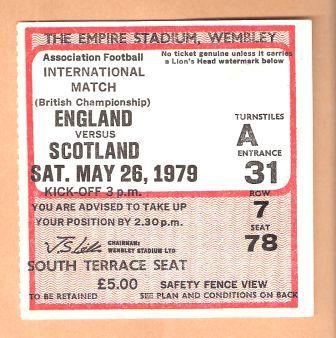 ENGLAND v SCOTLAND