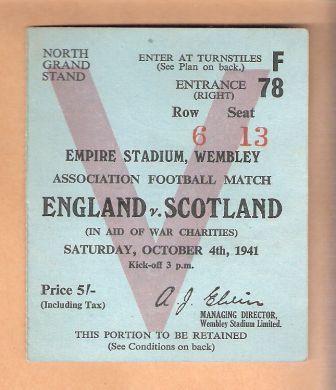 ENGLAND v SCOTLAND