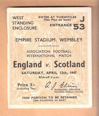ENGLAND v SCOTLAND