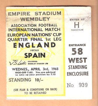 ENGLAND v SPAIN