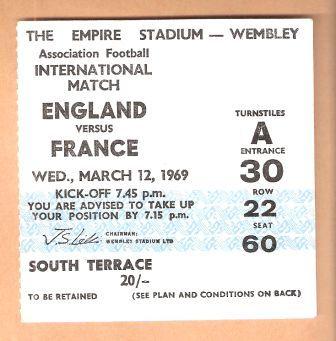 ENGLAND v FRANCE