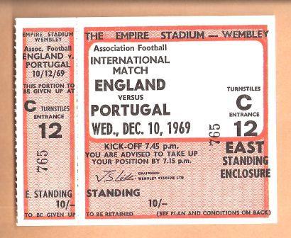 ENGLAND v PORTUGAL