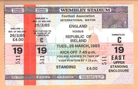 ENGLAND v REP.IRELAND