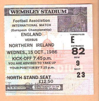 ENGLAND v N.IRELAND