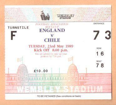 ENGLAND v CHILE