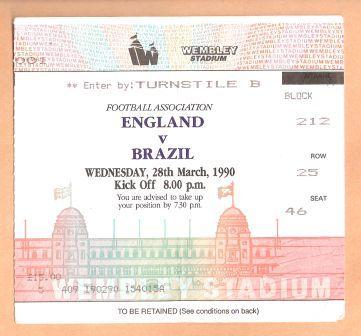 ENGLAND v BRAZIL