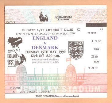 ENGLAND v DENMARK