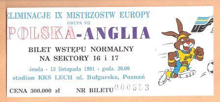 POLAND v ENGLAND
