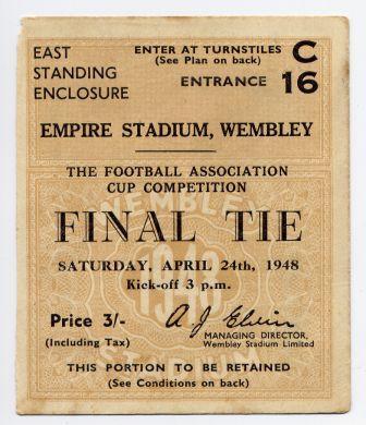 Man Utd V Blackpool Final-Ticket