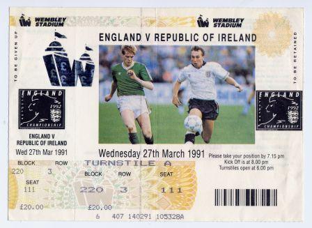 ENGLAND v REP. IRELAND
