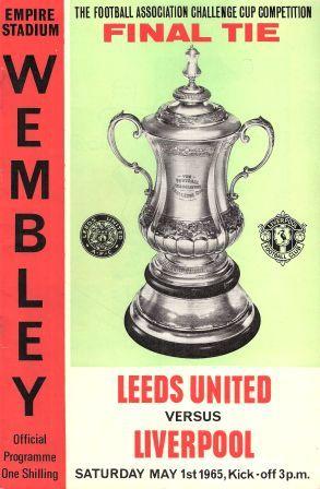 Liverpool V Leeds Final-programme