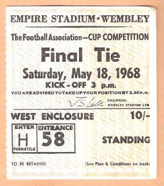 West Brom V Everton Final-ticket