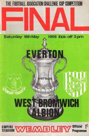West Brom V Everton Final-programme