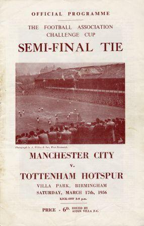 Man City V Tottenham Semi-final