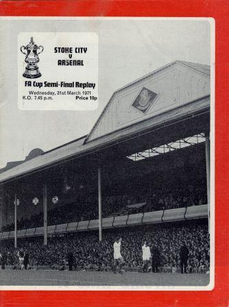Arsenal V Stoke Semi-final-replay