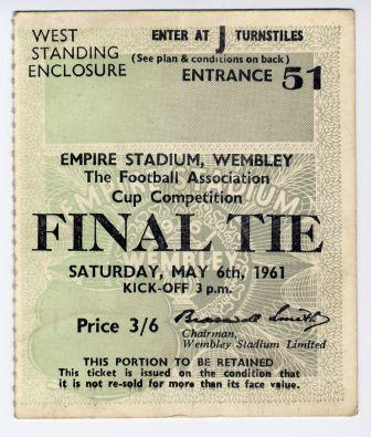 Tottenham V Leicester Final-ticket