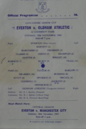1963 v Oldham Lancs SC