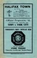 1938/39 Halifax Town V York City