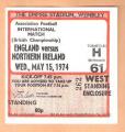 ENGLAND v N.IRELAND