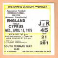 ENGLAND v CYPRUS
