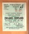 ENGLAND v SCOTLAND