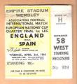 1968 EUROPEAN NATIONS CUP QUARTER FINAL LEG 1
03/04/68