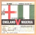 ENGLAND v NIGERIA