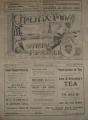 1912/13 Halifax Town v Doncaster Rovers (Midland Counties League). The first programme ever produced by Halifax Town. Volume 1. Number 1. Halifax were formed in 1911 but did not issue programmes in the 1911/12 season whilst members of the Yorkshire Combination League.