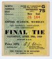 Arsenal V Liverpool Final-ticket