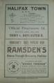 1937/38 Halifax Town v Doncaster Rovers