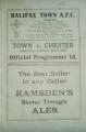 1932/33 Halifax Town v Chester City