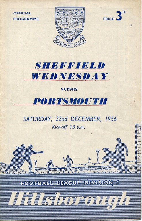 Sheff Wed  22/12/1956