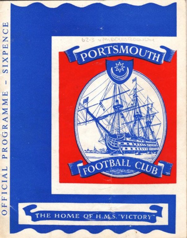 Middlesbrough (home) 19/1/1963